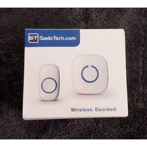 SadoTech Wireless Doorbells for Home Adjustable Volume with 52 Chimes 1000Ft